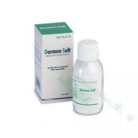 DARMEN SALT GRANULADO EFERVESCENTE, 1 frasco de 100 g