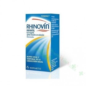 RHINOVIN INFANTIL 0.5 MG/ML GOTAS NASALES 10 ML