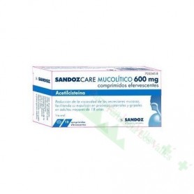 SANDOZCARE MUCOILITICO 600 mg comprimidos efervescentes EFG. , 10 comprimidos