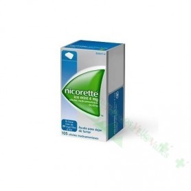 NICORETTE ICE MINT 4 MG 105 CHICLES MEDICAMENTOSOS