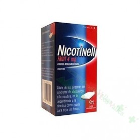 NICOTINELL FRUIT 4 MG 96 CHICLES MEDICAMENTOSOS