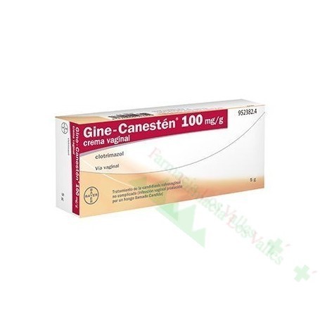 GINE-CANESTÉN 100 MG/G CREMA VAGINAL (10%) 5 GRAMOS