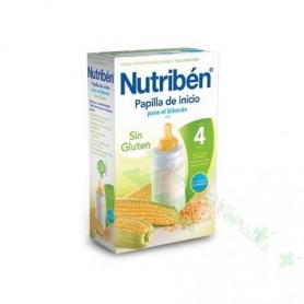 NUTRIBEN PAP INICIO BIBERON S/GLUTEN 600 G