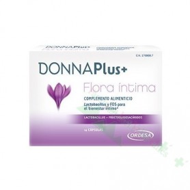 DONNA PLUS+ FLORA INTIMA 14 CAPS (PREVENCION VAGINOSIS)