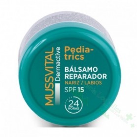 MUSSVITAL BALSAMO LABIAL INFANTIL REPARADOR FP15 10 ML