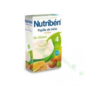 NUTRIBEN PAP INICIO FRUTA S/GLUTEN 300G