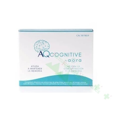 AORA AQCOGNITIVE 30 CAPS (ACTIVA/PROTEGE MEMORIA)