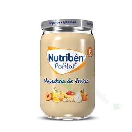 NUTRIBEN MACEDONIA DE FRUTAS POTITO 235 G
