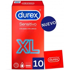 DUREX SENSITIVO XL10 UNID PRESERVATIVO (FINO/T. GRANDE)