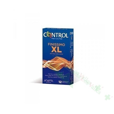 CONTROL XL FINISSIMO 12U PRESERVATIVOS